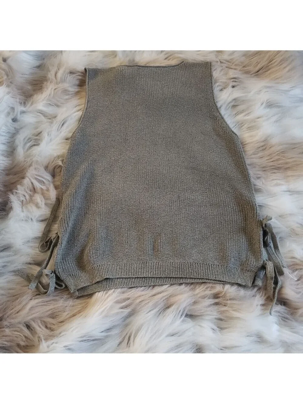 Madewell Sweater Tank Side Tie